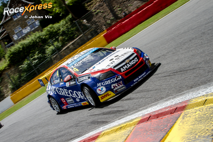 Tom Coronel WTCC Podium Spa Francorchamps